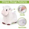 imageBouncy Pals Sheep Hopping Horse Toddler Boy Girls Inflatable Bouncing Farm Animal Hopper Kids Outdoor Jumping Lamb Toy Indoor Plush Ride on Bouncer Birthday Gifts for 18 24 Months 2 3 4 5 Year Old
