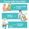 imageiPlay iLearn 3 in 1 Baby Walker Sit to Stand Toys Kids Activity Center Toddlers Musical Fun Table Lights and Sounds Learning Birthday Gift for 9 12 18 Months 1 2 Year Old Infant Boy Girl