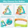 imageiPlay iLearn 3 in 1 Baby Walker Sit to Stand Toys Kids Activity Center Toddlers Musical Fun Table Lights and Sounds Learning Birthday Gift for 9 12 18 Months 1 2 Year Old Infant Boy Girl