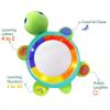 imageiPlay iLearn Baby Musical Turtle Toy Spanish English Bilingual Learning Toddler Crawling Toys W Light ampamp Sound Infant Development Educational Birthday Gifts 6 7 8 9 10 12 Month 1 Year Old Boy Girl