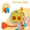 imageiPlay iLearn Baby Toy 612 Month Infant Sensory Teething Toy Toddler Montessori Learning Activity Busy Play Set Babies Crib Carseat Travel First Birthday Gift 7 9 10 Month 1 2 Year Old Girl Boy