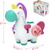 imageiPlay iLearn Baby Unicorn Activity Cube Infant Busy Cube Montessori Toy for 1 Year Old Babies Carseat Plane Travel Toy Toddler Sensory Development Learning Birthday Gift 691218 Months 2 3 YearsUnicorn