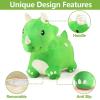 imageiPlay iLearn Bouncy Pals Dinosaur Hopper Toy 2 Year Old Boy Toddler Plush Bounce Animals Ride on Bouncing Triceratops for Kids Outdoor Hopping Horse Bouncer Cool Birthday Gifts 3 4 5 6 Yr GirlsDinosaur Hopper