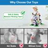 imageiPlay iLearn Bouncy Pals Hopping Unicorn Horse Toddler Girl Inflatable Bouncing Animal Hopper Toy Outdoor Indoor Plush Ride on Bouncer Baby Birthday Gift 18 Month 2 3 4 Year Old Kid  UnicornCow