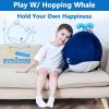 imageiPlay iLearn Bouncy Pals Kid Shark Bouncy Balls Toddler Hammer Head Shark Bouncing Ball WHandle Outside Ride Hopper Toy Outdoor Active Hopping Jumper Birthday Gift 2 3 4 5 6 Year Old Boy GirlWhale