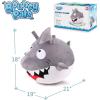 imageiPlay iLearn Bouncy Pals Kid Shark Bouncy Balls Toddler Hammer Head Shark Bouncing Ball WHandle Outside Ride Hopper Toy Outdoor Active Hopping Jumper Birthday Gift 2 3 4 5 6 Year Old Boy GirlGreat White Shark