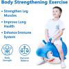 imageiPlay iLearn Bouncy Pals Kid Shark Bouncy Balls Toddler Hammer Head Shark Bouncing Ball WHandle Outside Ride Hopper Toy Outdoor Active Hopping Jumper Birthday Gift 2 3 4 5 6 Year Old Boy GirlHammerhead Shark
