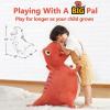 imageiPlay iLearn Bouncy Pals Kids Dinosaur Hopper Ball Inflatable Bouncing Animal Hopping Toys Large Plush Ride on TREX Bouncer Outdoor Indoor Birthday Gift for 3 4 5 6 Year Old Boys Girls ToddlersTREX