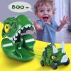 imageiPlay iLearn Kids Dinosaur Cars Launcher Toys Set Boys Dino Ejecting Vehicle Playset Toddlers Mini Push Go Catapult Press to Launch Cool Birthday Gifts Party Favors for 3 4 5 6 Years Old Children