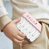 imageiPlay iLearn Kids Mini Piano Toy WRainbow Lights Toddler Pocket Travel Piano Keyboard for 13 Portable Musical Instrument Toys Music Interactive Birthday Gift 2 4 5 6 Year Old Boy Girl ChildPinkPink