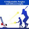imageiPlay iLearn Kids Pitching Machine Toys 2 in 1 RC Baseball Tennis Pitcher Auto Ball Launching Bat Boy Outdoor Outside Sports Backyard Game Birthday Gift 5 6 7 8 10 12 Yr YouthPartially AssembledPartially Assembled