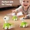 imageiPlay iLearn Mini Dinosaur Press to Go Car Toys for Toddlers 13 Baby Dinos Racing Cars Infant Push Go Play Vehicle Set for 691218 Months Baby 1st Birthday Gifts for 12 Years Old Boys Girls