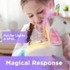 imageiPlay iLearn Plush Magic Unicorn Toy WRemote Control Fairy Magical Wand Girl Music Unicorn Stuffed Animal WLED Light Sound Interactive Birthday Gift 18 24 Month Baby Toddler 2 3 4 5 6 7 Year Kid