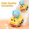 imageiPlay iLearn Press to Go Animal Car Toys for Toddlers 13 Baby Push Go Friction Racing Cars Toy 3pcs Infant Play Vehicle Set for 12 18 24 Month 1st Birthday Gifts for 1 2 3 Year Old Boy Girl Child
