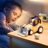 imageiPlay iLearn Remote Control Construction Truck Toy for Toddlers 24 Baby RC Car Toys WLight Sound Backhoe Loader Play Vehicle Birthday Gift 18 24 Month Infant 2 3 4 5 Year Old Boy Girl Children