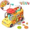 imageiPlay iLearn Toddler Busy Bus Toy Kids Take Apart School Bus WTools Steering Wheel ampamp Gears Push Go Assemble Truck STEM Learning Fine Motor Montessori Toy Birthday Gifts 3 4 5 Year Old Boy Girl