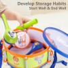 imageiPlay iLearn Toddler Musical Instruments Toys Kids Drum Set Baby Trumpet Percussion Harmonica Maraca Flute Tambourine Birthday Gifts for 18 Months Olds Ages 2 3 4 5 Years Boys Girls Children