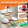 imageiPlay iLearn Toddler Wooden Drum Set Kids Musical Instruments Toy 8 in 1 Percussion Drum Kit WXylophone Cymbal Baby Montessori Learning Birthday Gifts for 18 Month 2 3 4 5 6 Year Old Boy Girl