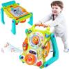 imageiPlay iLearn 3 in 1 Baby Walker Sit to Stand Toys Kids Activity Center Toddlers Musical Fun Table Lights and Sounds Learning Birthday Gift for 9 12 18 Months 1 2 Year Old Infant Boy Girl