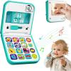 imageiPlay iLearn Baby Cell Phone Toy 612 Month Toddler Flip Smartphone Pretend Play Mirror Sound Kids Music Learning Montessori Travel Game Infant Fun Birthday Gift 1218M Children Boy Girl 1 2 3 Yr
