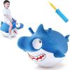 imageiPlay iLearn Bouncy Pals Kid Shark Bouncy Balls Toddler Hammer Head Shark Bouncing Ball WHandle Outside Ride Hopper Toy Outdoor Active Hopping Jumper Birthday Gift 2 3 4 5 6 Year Old Boy GirlHammerhead Shark