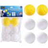imageiPlay iLearn Pitching Machine Baseball ampamp Tennis Plastic Replacement Balls Sports Training Ball 6Pcs Set Outdoors Game Set Active Learning Gift Age 4 5 6 7 8 Year Olds Kids Boys Girls