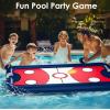 imagePool Wave Kids Hockey Pool Game Toys Big Inflatable Floating Water Play Swimming Toy Fun Indoor Outdoor Activity Yard Beach Sports Cool Summer Family Party Gift 5 6 7 8 10 12 Yr Boy Girl Teen Adult