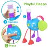 imageiPlay iLearn Baby Sensory Toys for 1 Year Old Infant Montesori Pull String Toy Silicone Teething Toy Toddler Car Seat Toy Airplane Travel Activity Birthday Gifts for 12 18 Month 2 Yr Old Boy Girl