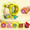 imageiPlay iLearn Baby Snail Activity Cube Toddler Montessori Toys for 1 Year Old Infant Sensory Toy WShape Sorter Pull String for 69 1218 Month Developmental Birthday Gifts Boys Girls Age 2 3 Yr