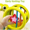 imageiPlay iLearn Baby Snail Activity Cube Toddler Montessori Toys for 1 Year Old Infant Sensory Toy WShape Sorter Pull String for 69 1218 Month Developmental Birthday Gifts Boys Girls Age 2 3 Yr