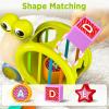 imageiPlay iLearn Baby Snail Activity Cube Toddler Montessori Toys for 1 Year Old Infant Sensory Toy WShape Sorter Pull String for 69 1218 Month Developmental Birthday Gifts Boys Girls Age 2 3 Yr