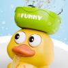 imageiPlay iLearn Bath Toy for Toddlers 13 Baby Waterfall Duck Bathtub Toy W Suction Cup Kid Bath Tub Shower Playset Infant Bathtime Fun Birthday Stocking Gift 18 24 Month 24 35 Year Old Girl Boy