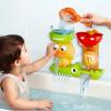 imageiPlay iLearn Bath Toy for Toddlers 13 Baby Waterfall Duck Bathtub Toy W Suction Cup Kid Bath Tub Shower Playset Infant Bathtime Fun Birthday Stocking Gift 18 24 Month 24 35 Year Old Girl Boy