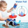 imageiPlay iLearn Bath Toys for Toddlers 24 Kids Lighthouse Bathtub Shower Toy Set W Wind up Swimming Boats Pool Floating Fish Baby Bathtime Water Play Birthday Gift 18 Month 3 5 6 Year Old Boy Girl