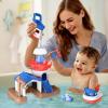 imageiPlay iLearn Bath Toys for Toddlers 24 Kids Lighthouse Bathtub Shower Toy Set W Wind up Swimming Boats Pool Floating Fish Baby Bathtime Water Play Birthday Gift 18 Month 3 5 6 Year Old Boy Girl