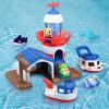 imageiPlay iLearn Bath Toys for Toddlers 24 Kids Lighthouse Bathtub Shower Toy Set W Wind up Swimming Boats Pool Floating Fish Baby Bathtime Water Play Birthday Gift 18 Month 3 5 6 Year Old Boy Girl