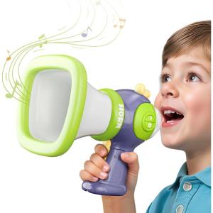 imageiPlay iLearn Kids Voice Changer Toy Toddler Megaphone W Fun Sound Effect Voice Changing Device Indoor Outdoor Play Novelty Toy Birthday Party Stocking Gag Funny Gift 3 4 5 6 7 8 Year Old Boy Girl