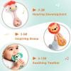 imageiPlay iLearn Baby Shaker Rattle Toy Babies Teething Sensory Toys 3612 Month Infant Development Tummy Time Animal Rattles Set Newborn First Birthday Gift 4 5 7 8 9 10 Month Old Toddlers Boy Girl
