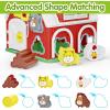 imageiPlay iLearn Shape Sorter Baby Toys for 1 Year Old Boys 12 18 24 Months Infant Learning Toy Set Farm Animal Sorting Barn WTractor Truck Educational 1st Birthday Gifts for Toddlers Age 2 3 Years