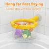 imageiPlay iLearn Baby Duck Bath Toy Toddler Bathtub Shower Toy W Suction Spin Gear Floating Animals Fishing Net Pool Water Play Birthday Easter Gift 6 12 18 Month Infant 1 2 3 Year Old Kid Boy Girl