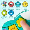 imageiPlay iLearn Baby Dinosaur Musical Piano Toy Infant Tummy Time Music Toy W Light Sound Toddler Sensory Development Learning Activity Birthday Gift 6 7 8 9 10 12 Month 1 2 3 Year Old Boy Girl Kid