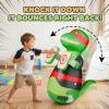 imageiPlay iLearn Inflatable Punching Bag for Kids Toddler 49 Blow up Boxing Bop Bag Toys Training Bopper WBall Toss Game Indoor Outdoor Fun Sports Activity Birthday Gift 3 4 5 6 7 812 Yr Child Boy