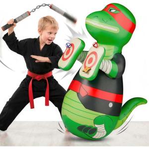 imageiPlay iLearn Inflatable Punching Bag for Kids Toddler 49 Blow up Boxing Bop Bag Toys Training Bopper WBall Toss Game Indoor Outdoor Fun Sports Activity Birthday Gift 3 4 5 6 7 812 Yr Child Boy