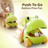 imageiPlay iLearn Push Go Animal Car Toys for Toddler 13 Baby Friction Racing Cars Infant Play Vehicle Set Kids Inertia Vehicle Toy 1st Birthday Gifts for 12 18 24 Month 1 2 One Year Boys Girls Child
