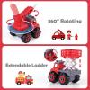 imageiPlay iLearn Take Apart Fire Trucks Assembly Toys Play Set Water Tower amp Fire Lift Truck STEM Learning Building Vehicles WScrewdriver Gift for Aged 3 4 5 6 Boy Girl Toddler Kid