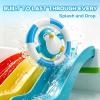 imageiPlay iLearn Baby Slide Bath Toys for Toddlers 13 Infant Bathtub Shower Toy Set Fun Bathtime Floating Animals Kids Bathing Tub Pool Water Playset Birthday Gift 12 18 Months 1 2 3 Yrs Boys Girls