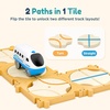 image:imageiPlay iLearn 125 PCS Train Race Track Puzzle Toys for Kids Age 35 Toddler Floor Puzzle Car Track Playset WElectric Train Learning STEM Assemble Toy Cool Birthday Gifts 4 6 7 8 Year Old Boy Girl