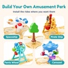 image:imageiPlay iLearn 125 PCS Train Race Track Puzzle Toys for Kids Age 35 Toddler Floor Puzzle Car Track Playset WElectric Train Learning STEM Assemble Toy Cool Birthday Gifts 4 6 7 8 Year Old Boy Girl