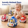 image:imageiPlay iLearn Press to Go Car Toys for Toddlers 13 Baby Animals Racing Cars Infant Play Service Vehicle Set Push Go Friction Car Toy for 1218 Month One 1 2 Year Old Boy Girl Kid 1st Birthday Gift