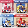 image:imageiPlay iLearn Press to Go Car Toys for Toddlers 13 Baby Animals Racing Cars Infant Play Service Vehicle Set Push Go Friction Car Toy for 1218 Month One 1 2 Year Old Boy Girl Kid 1st Birthday Gift